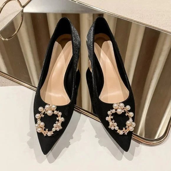 Wedding shoes are not tired of high heels single shoes - Picture 2 of 5